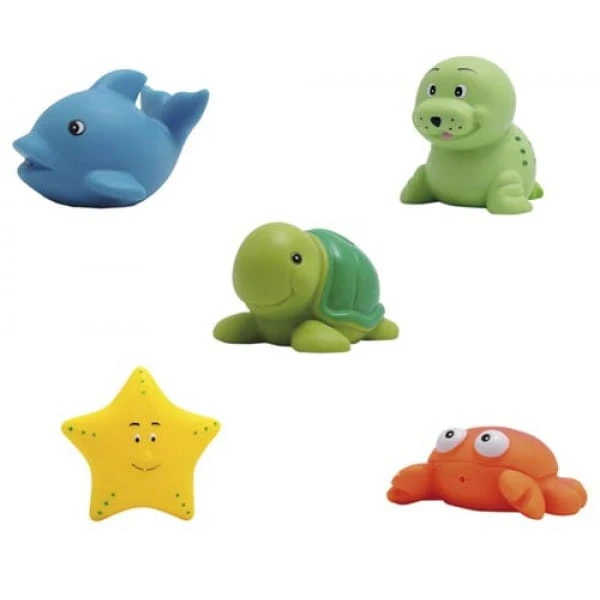 Zabawki Na Basen Zestaw Pięciu Zwierzątek 2