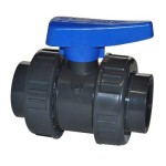 Zawór Kulowy Pvc Gw/Gw Z Gwintami BVE 2