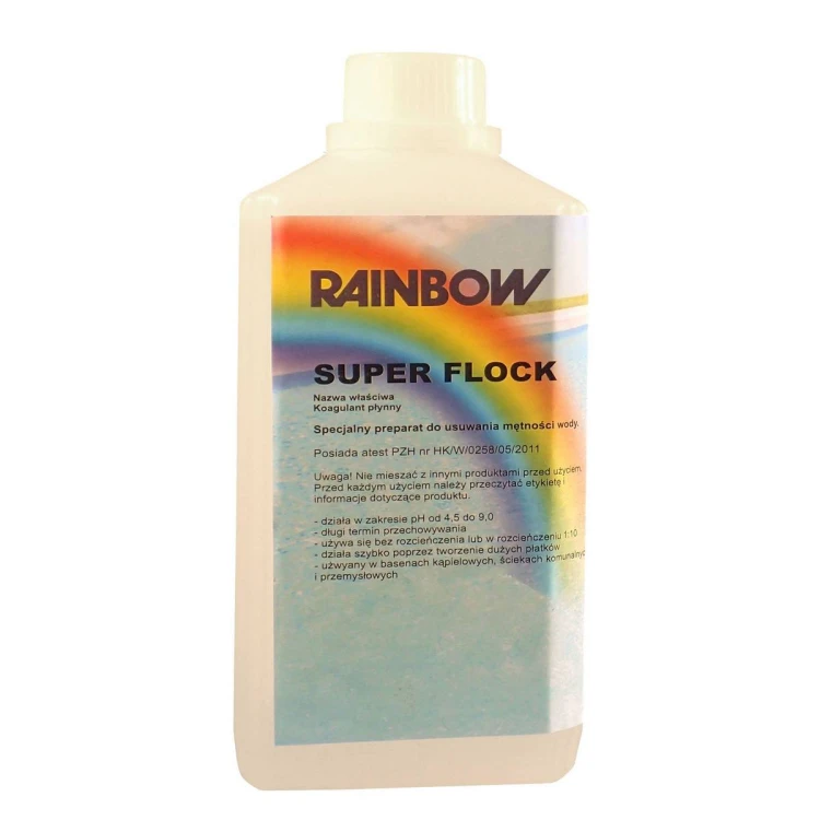 Koagulant Flockfix Super Flock - Usuwa Mętność Wody 1l 3l 5l 2