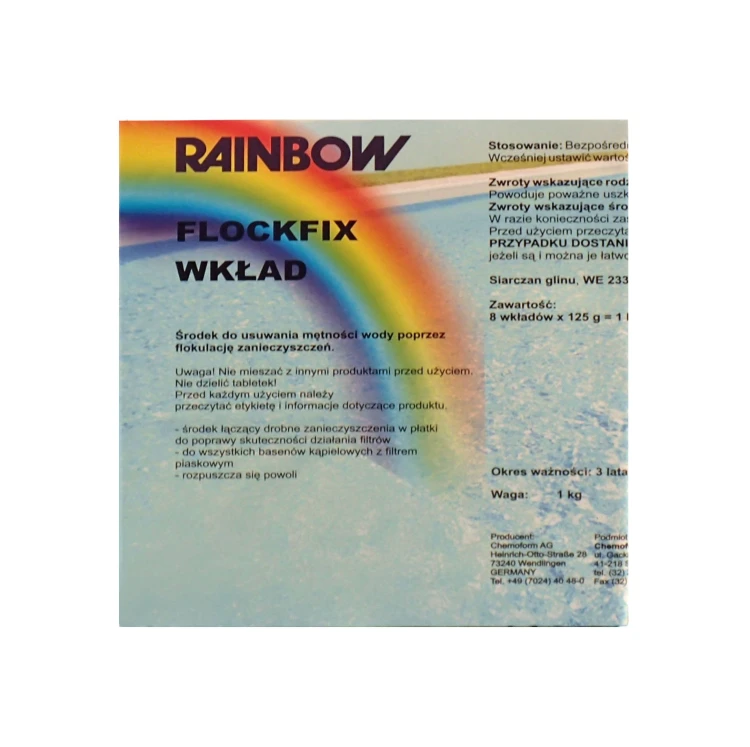 Koagulant Do Basenu Flockfix Kartusze - Wkłady Do Skimera 2