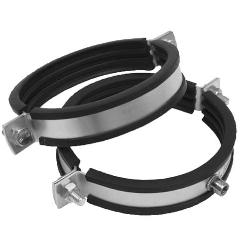 Obejmy Montażowe Uchwyty Ocynkowane Epdm Ze Śrubą 1