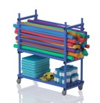 Wózek Basenowy Na Makarony Z Półką 8