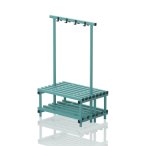 Ławka Basenowa Z Półką I Wieszakiem Jednostronne Dwustronne 8