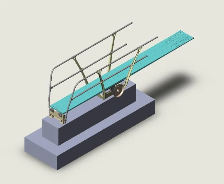 Trampolina Basenowa Duraflex 8