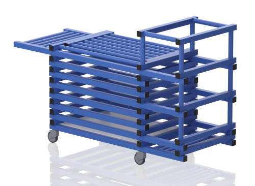 Wózek Basenowy Na Sprzęt I Makarony Z Wieszakiem 1