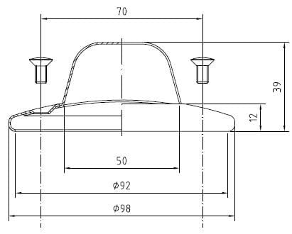 Muszla Wlotowa I Kołnierz Z Uszczelką Do Brązu 2