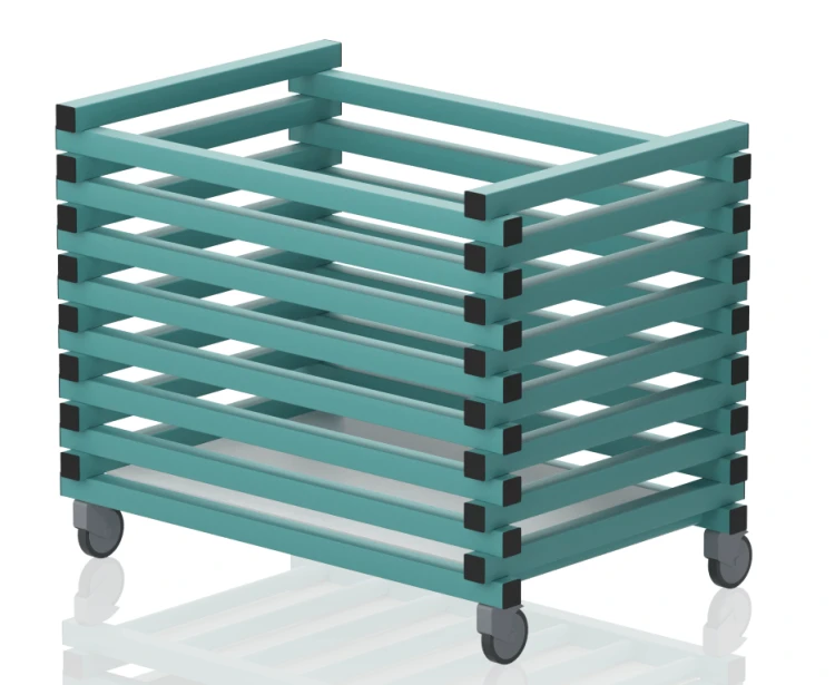 Wózek Basenowy Na Sprzęt Pływacki 11