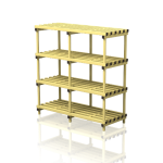 Regały Basenowe - Szafy Czteropiętrowe 33