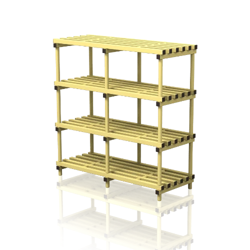 Regały Basenowe - Szafy Czteropiętrowe 33