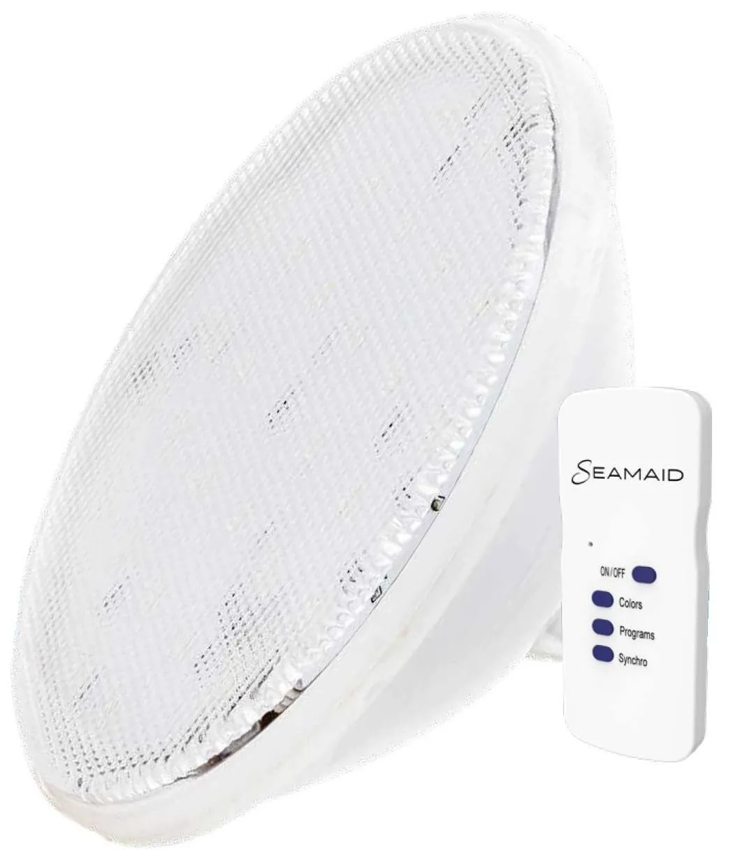 ŻARÓWKA LED RGB Z PILOTEM DO LAMP BASENOWYCH