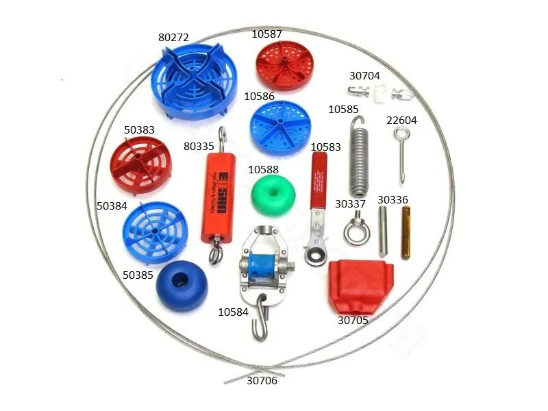 części do basenowych lin torowych