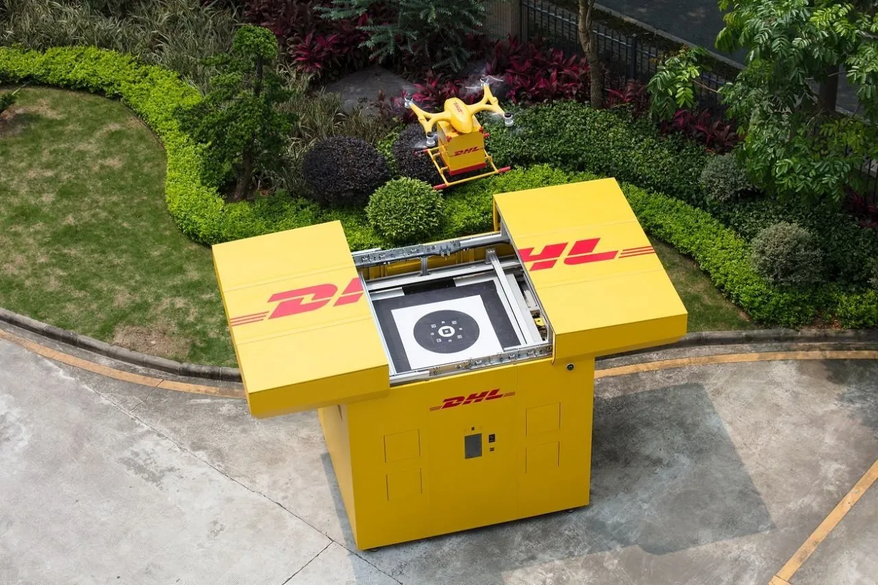 drony dhl