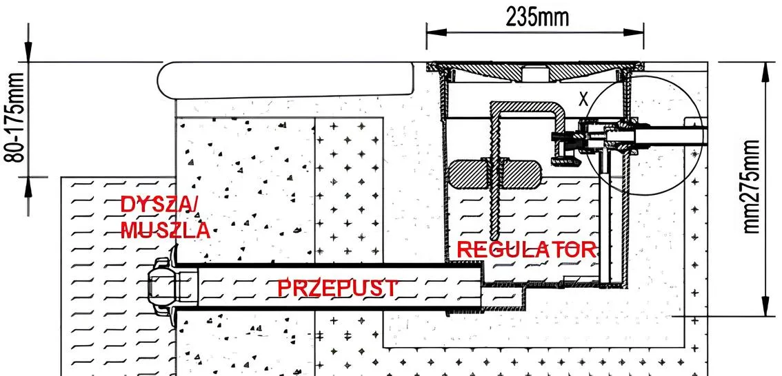 Regulator Poziomu Wody Do Basenu Mechaniczny Schemat