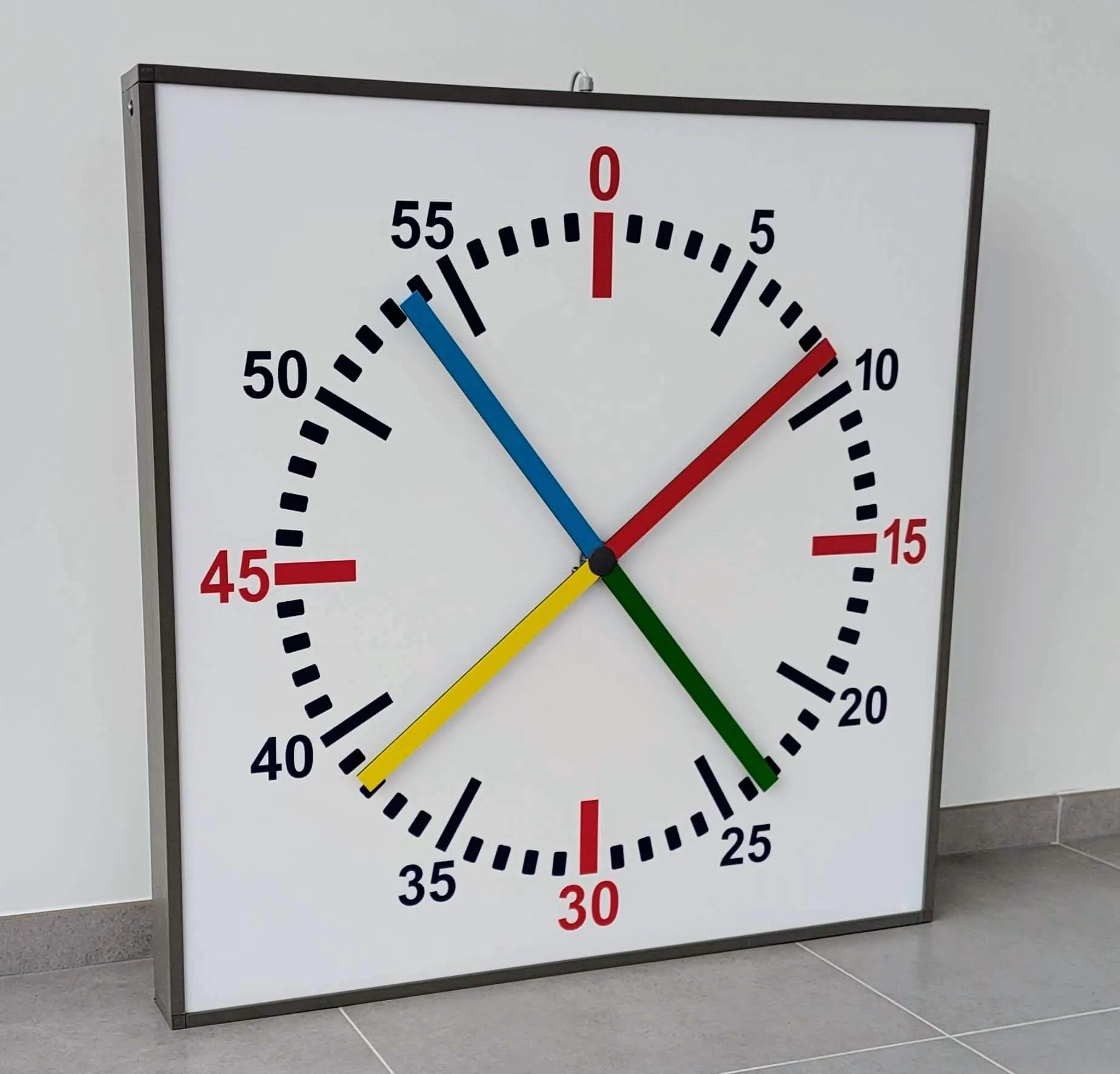 Zegar Basenowy Pływacki Treningowy 100x100