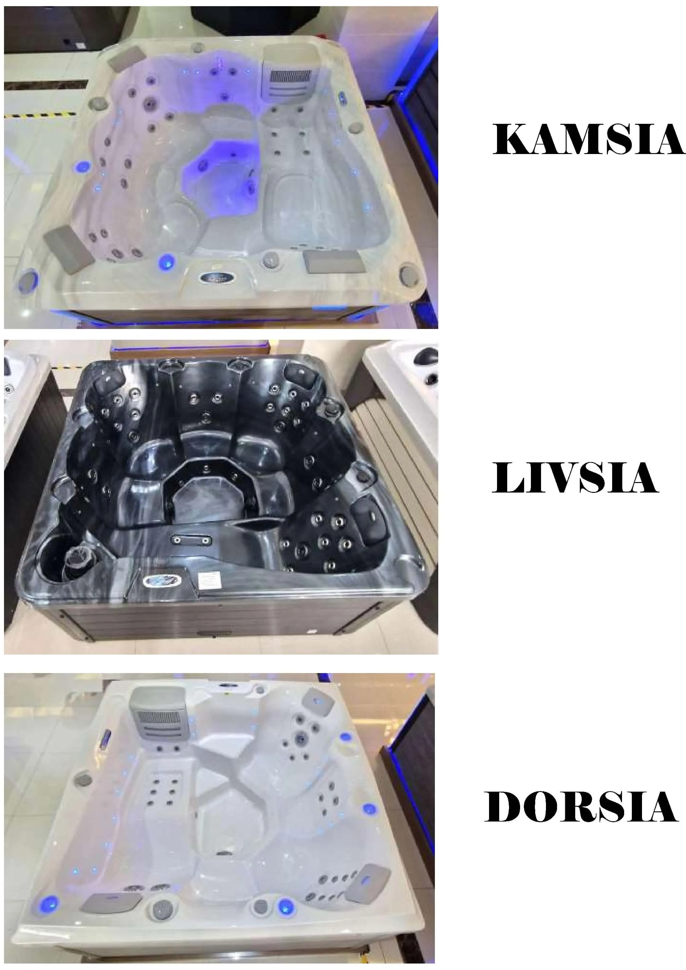 wanny z hydromasazem tebas luxspa
